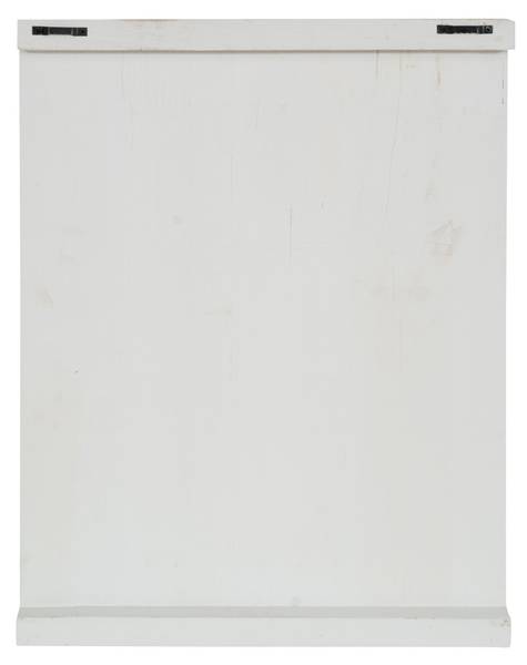 Schlüsselbrett 16KEYS Weiß - Massivholz - 5 x 47 x 35 cm