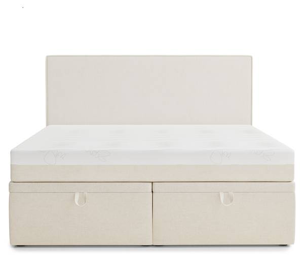Boxspringbett Tegal Creme - Liegefläche Länge: 140 cm