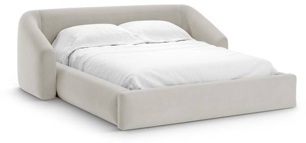 Bett CAMPI Sandbraun