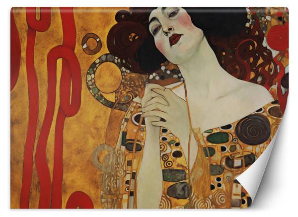 Fototapete Schöne Frau G. Klimt 450 x 315 cm