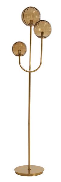 Stehleuchte MAGDALA Gold - Metall - 20 x 162 x 38 cm