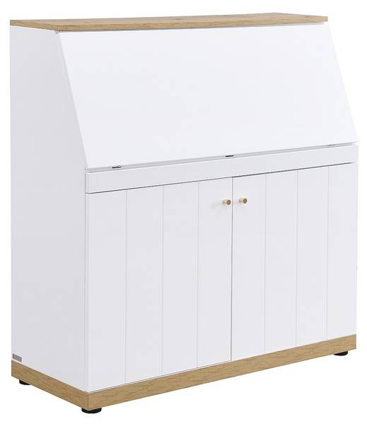 Sekretär DUTASI Beige - Holz teilmassiv - 40 x 110 x 105 cm