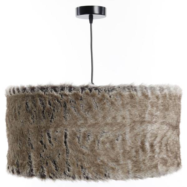 Hängeleuchte Bear Light, Faux fur 40 x 20 x 90 cm