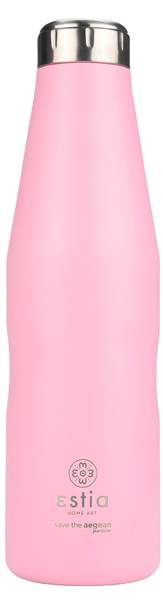 Thermosflasche Blossom Pink - Metall - 8 x 28 x 8 cm