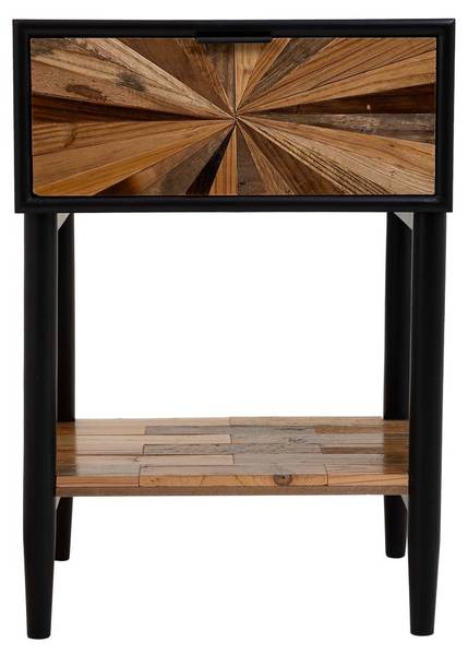 Nachttisch Taki Braun - Holzwerkstoff - 32 x 41 x 60 cm