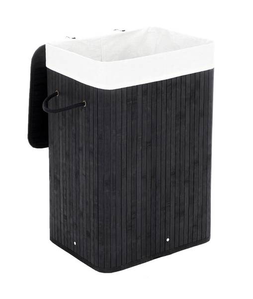 Wäschekorb Bissau Schwarz