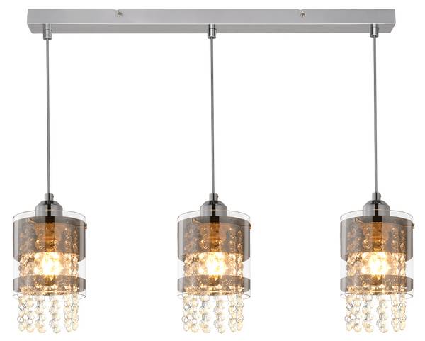 Cadre tableau bois Lustre rétro vintage - lampe - 48 x 24 cm B