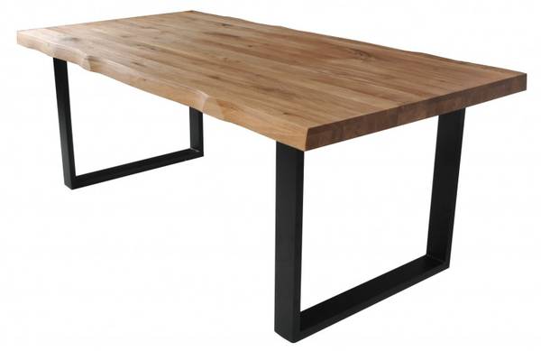 ESSTISCH CANTAL Braun - Massivholz - 100 x 75 x 200 cm