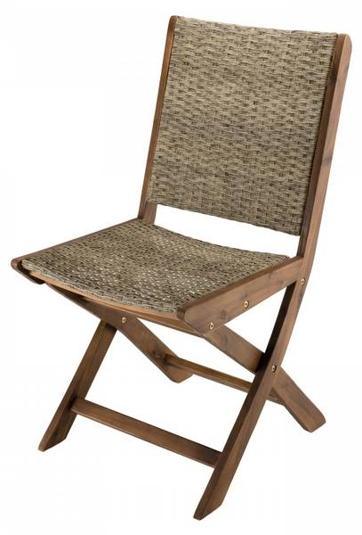 Garten-Sitzgruppen – Essbereich VICK Braun - Akazie - 100 x 75 x 180 cm