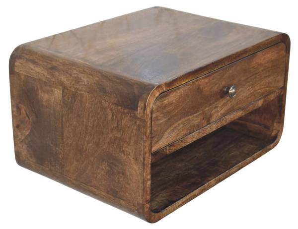 Nachttisch Chunky Braun - Mango - 45 x 25 x 32 cm