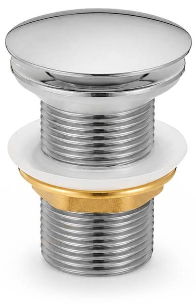Ablaufventil mit pop up funktion 0124 Silber