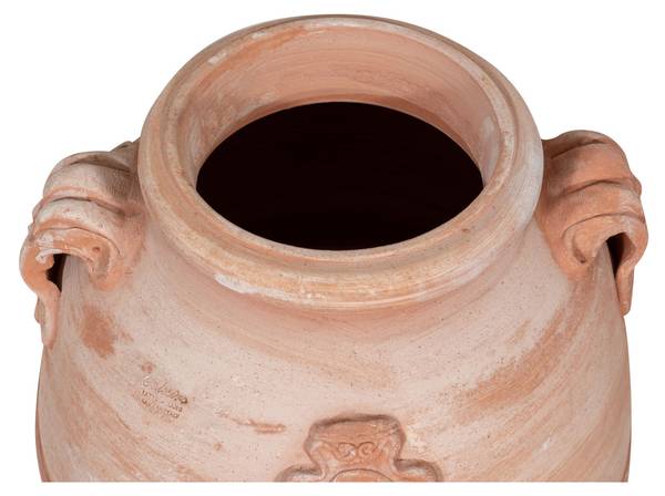 Orcio Vase OR DU VIN Marron - Terre cuite - 43 x 55 x 43 cm
