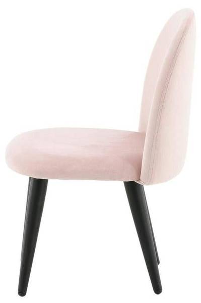 Chaise d’enfant Velvet Rose foncé