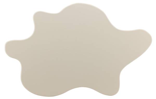 Esstisch Flower Beige - Holzwerkstoff - 190 x 76 x 123 cm
