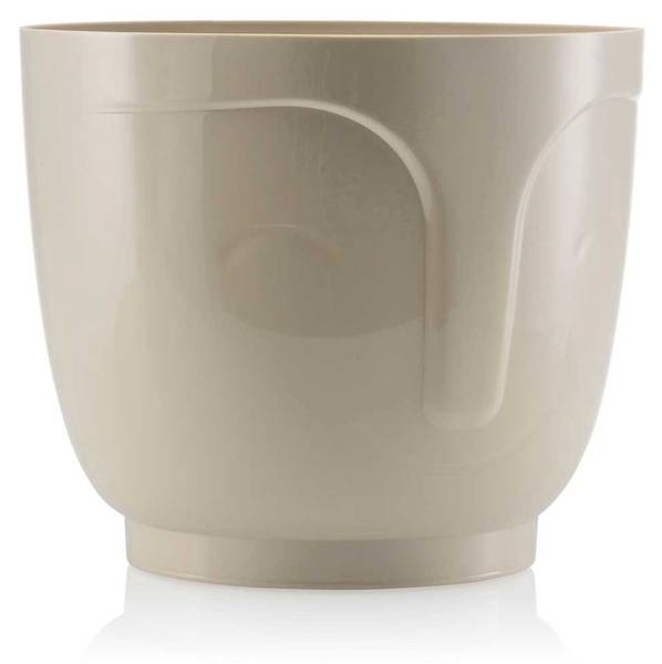 Blumentopf Zoe Beige - 17 x 15 x 17 cm - Anzahl Teile im Set: 1