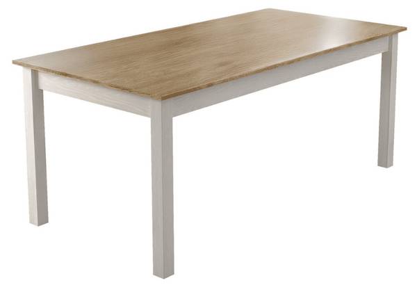 Esstisch NORI Braun - Holzwerkstoff - 90 x 76 x 180 cm