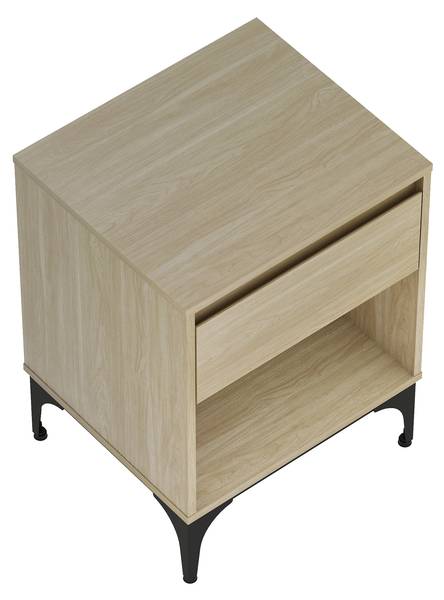 Beistelltisch Kistiandi Eiche Hell Dekor