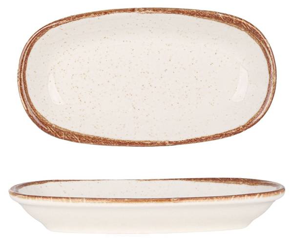 Assiette de service Brunilda 2 él. 16 x 16 cm