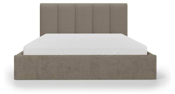 Bett mit Bettkasten KILACLO Taupe - Tiefe: 170 cm