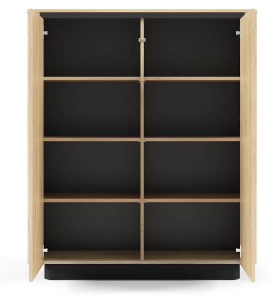 Kommode Fuerteventura Braun - Holzwerkstoff - 114 x 134 x 39 cm