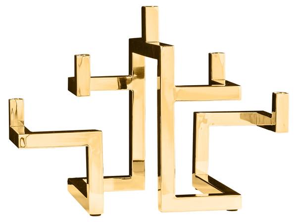 Kerzenhalter ABSTRACT Gold