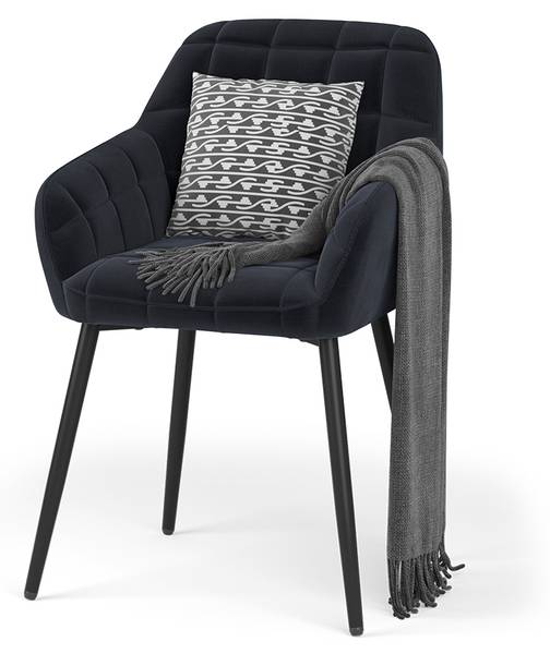 Esszimmerstuhl Relio 59370 Schwarz