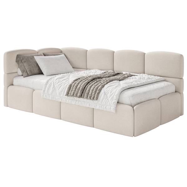 Jugendbett CLOUDY Creme