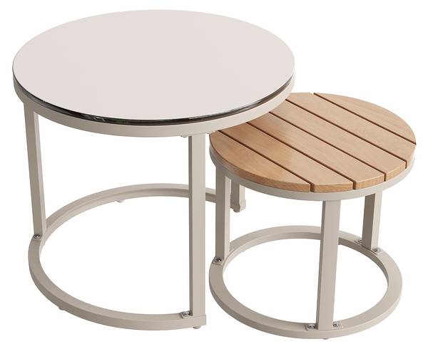 Gartenlounge-Set Gaia Ⅱ（6-tlg） Beige