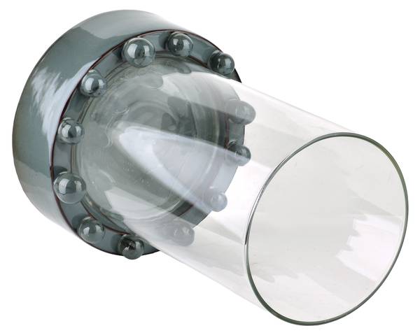 Kerzenständer EVAM Blau - Glas - 20 x 30 x 20 cm