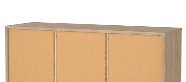 Sideboard Next Braun - Holz teilmassiv - 149 x 89 x 49 cm