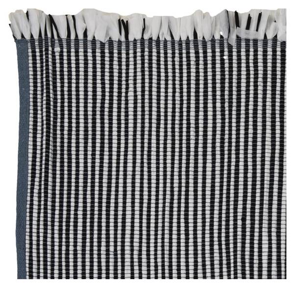 Teppich A35510100 Weiß - Textil - 70 x 1 x 40 cm