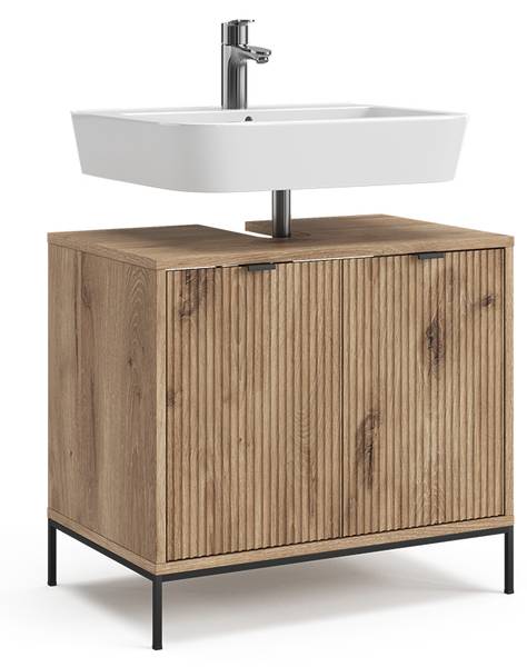 Waschtischunterschrank  Eliza 49515 Eiche Dakota Dekor
