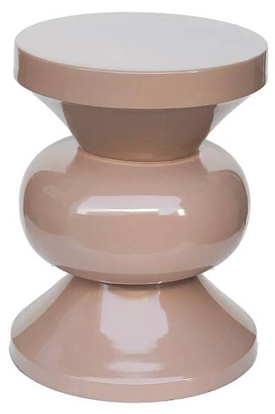 Beistelltisch Ole Vintage Pink - Metall - 36 x 47 x 36 cm