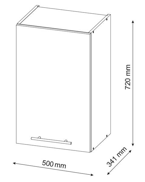 Küchenschränke  Fame-Line 36033 Weiß