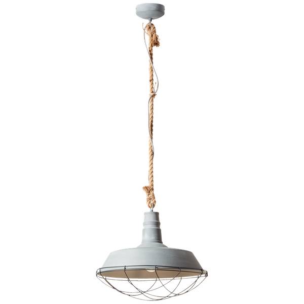 Hängelampen 1815165 1 Grau - Metall - 47 x 131 x 47 cm