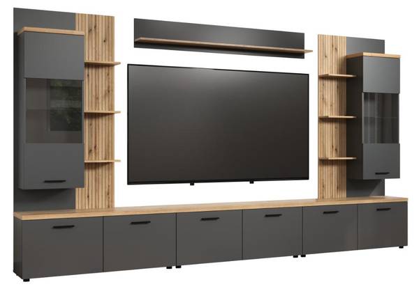Regal Baggio 6-teilig 360 x 212 cm