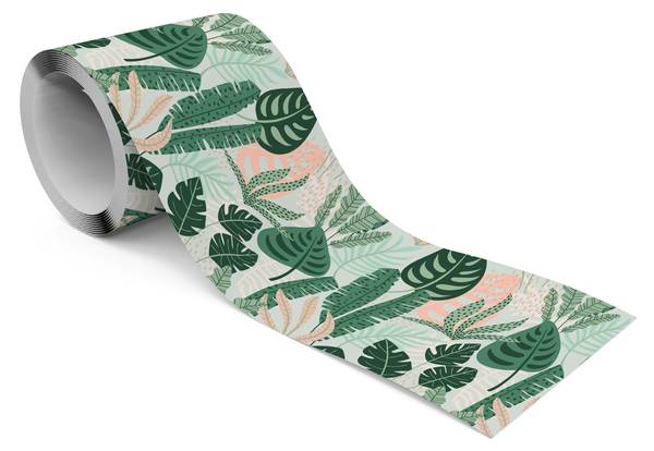 Fotobehang TROPISCHE BLADEREN Planten groen - vlies - 10 x 300 x 300 cm
