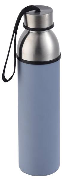 Wasserflasche Q4663 Blau - Metall - 7 x 27 x 7 cm