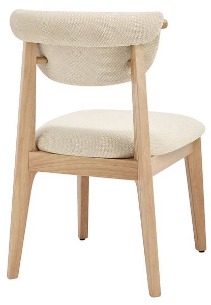 Stuhl GABIEL 2er-Set Weiß - Textil - 51 x 84 x 59 cm