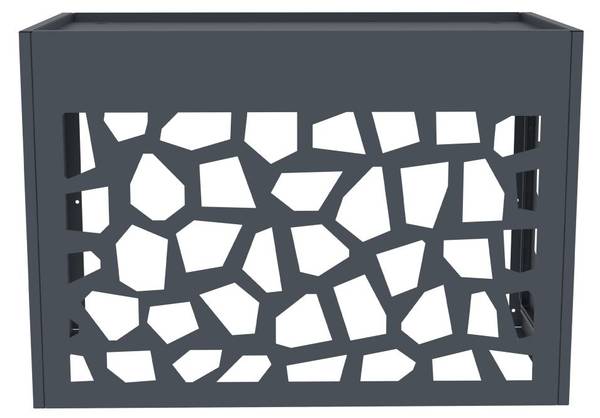 Abdeckung für Klimagerät KAZOMA Grau - Metall - 100 x 70 x 50 cm