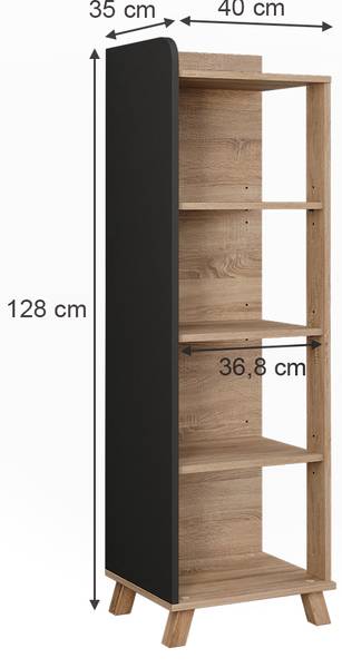 Midikast Karen 54692 antracietkleurig