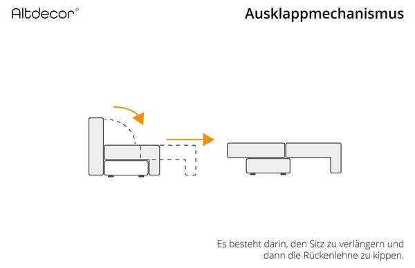 Wohnlandschaft CELTIC-XLU Braun