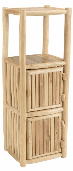Regal WILL Braun - Massivholz - 36 x 115 x 40 cm