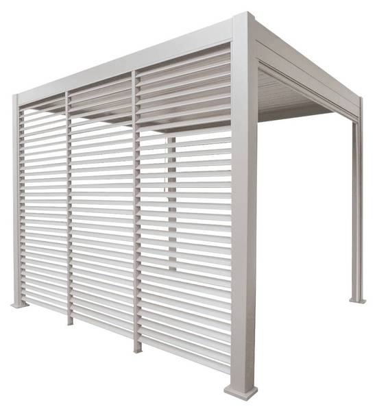 Jalousie EVORA Beige - Metall - 6 x 238 x 93 cm