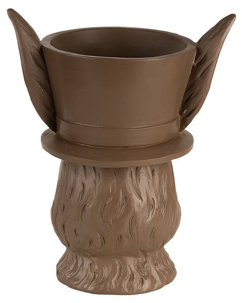 Dekorationsfigur Kaninchen Easter&Alvin Braun - Kunststoff - 15 x 26 x 21 cm