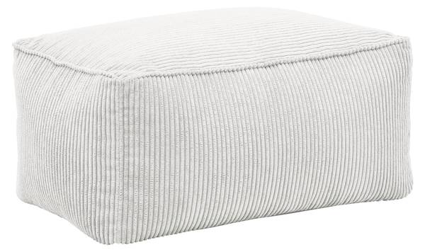 Hocker CAROLINE Beige - Textil - 80 x 38 x 50 cm