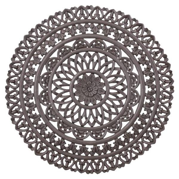 Wanddekoration Farris Braun