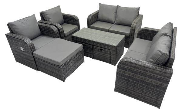 Essgruppe Lounge Garnitur X(8-9er-Set) Anzahl Teile im Set: 8