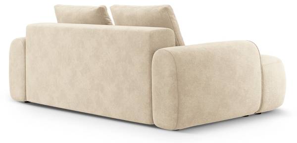 Sofa LINZ Hochglanz Beige