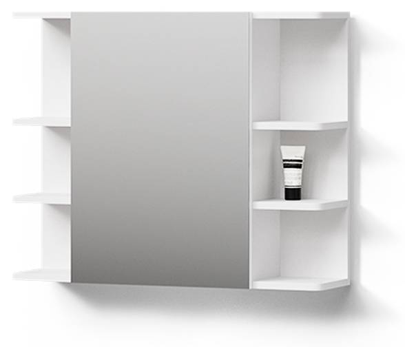 Badspiegelschrank Fucino 52476 Weiß